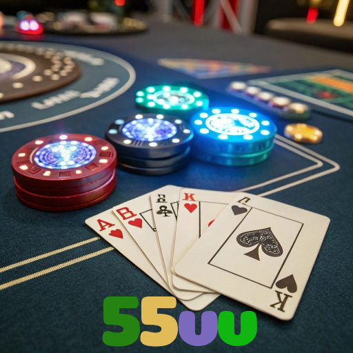 55vv：Aposte no futebol, jogue poker e conquiste vitórias épicas!