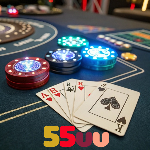 55vv：Aposte no futebol, jogue poker e conquiste vitórias épicas!