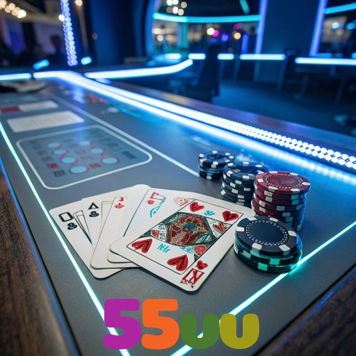 55vv：Aposte no futebol, jogue poker e conquiste vitórias épicas!