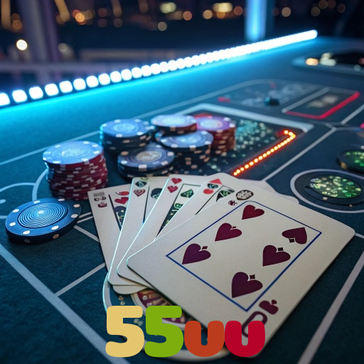 55vv：Aposte no futebol, jogue poker e conquiste vitórias épicas!
