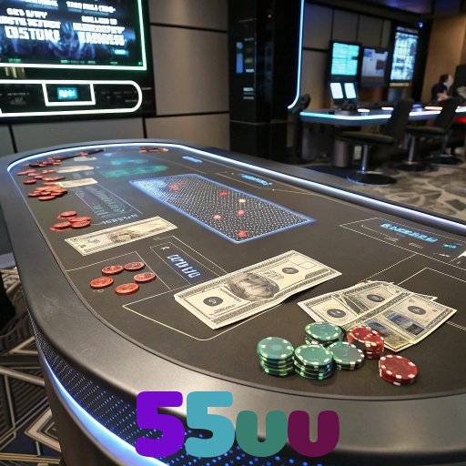 55vv：Aposte no futebol, jogue poker e conquiste vitórias épicas!