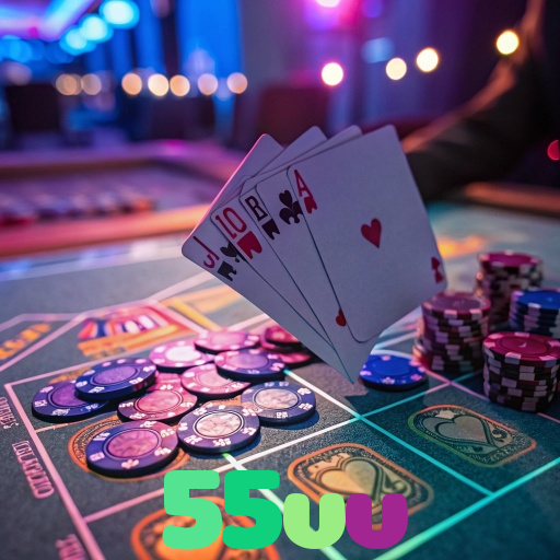 55vv：Aposte no futebol, jogue poker e conquiste vitórias épicas!